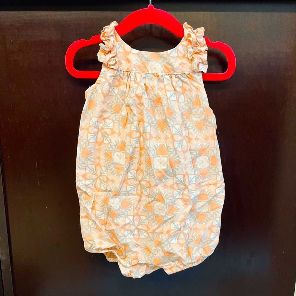 EUC Romper from the Tea Collection, Sz 18-24 mos